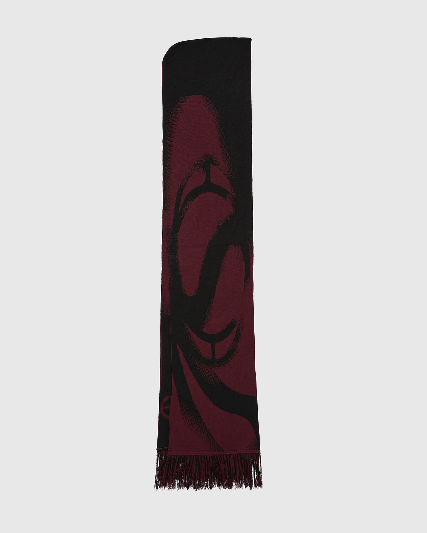 SRVC HOODED SCARF BORDEAUX