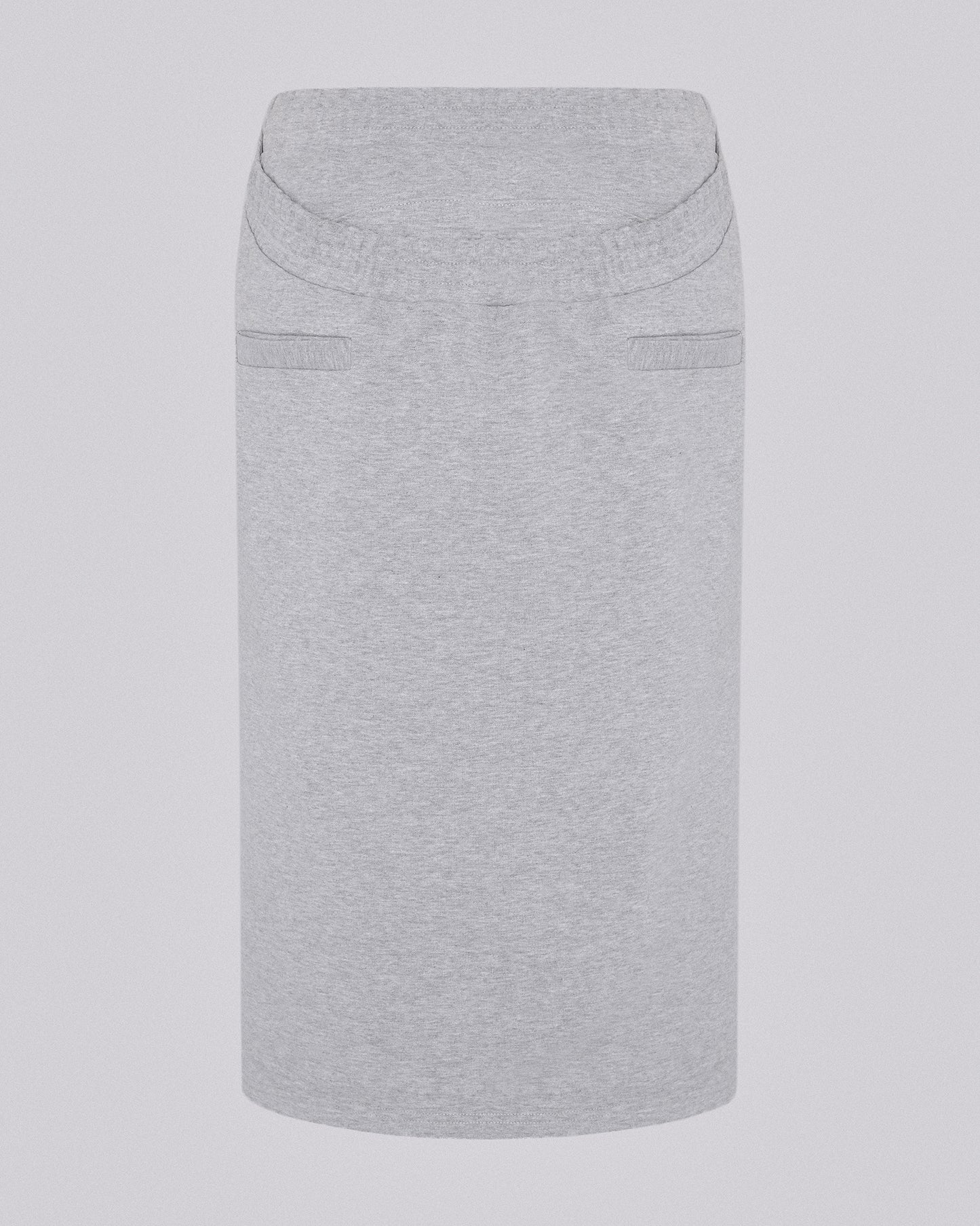 HOME OFFICE SKIRT MARL GREY