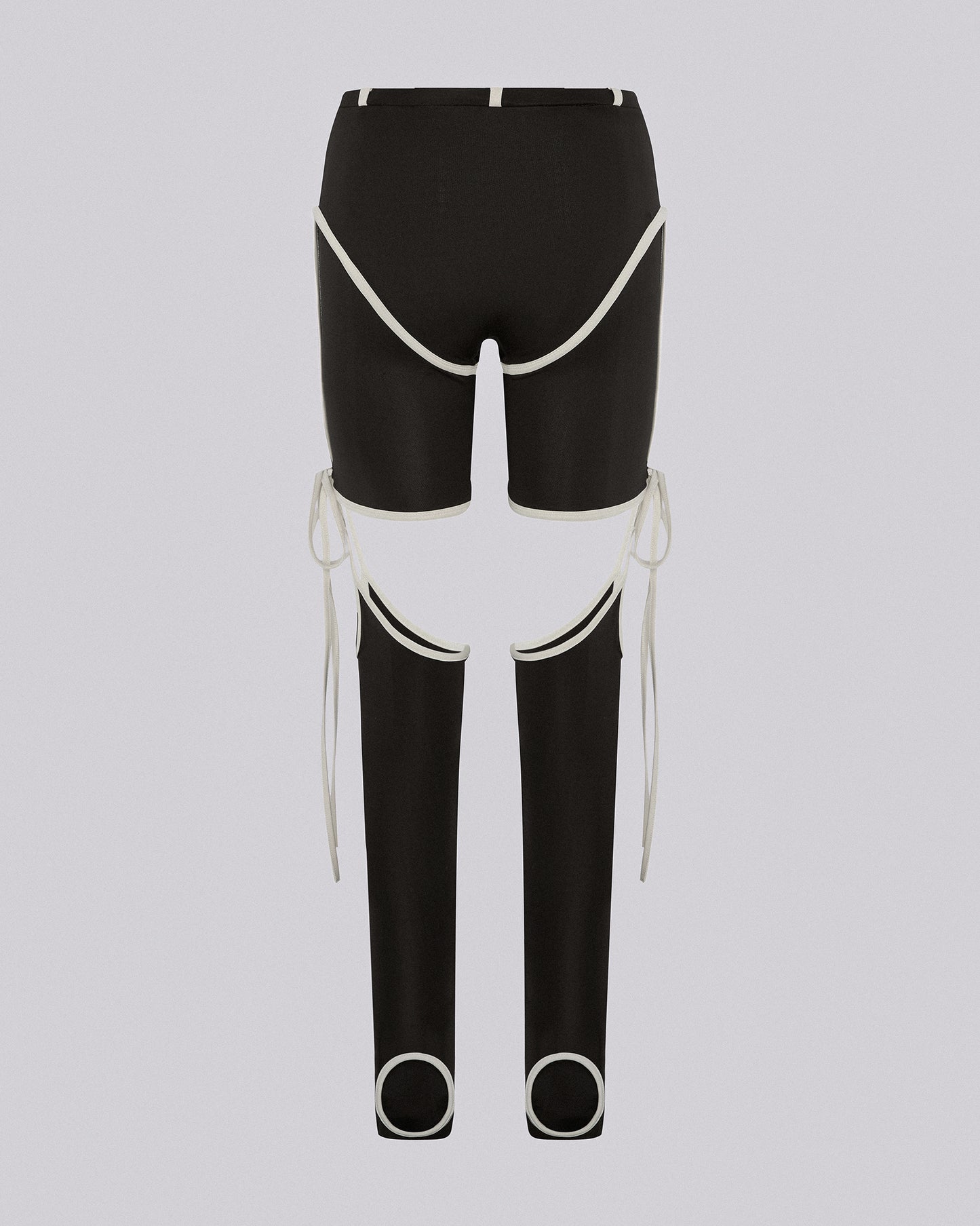 LONG JOHN SHORTS WITH TABIS BROWN