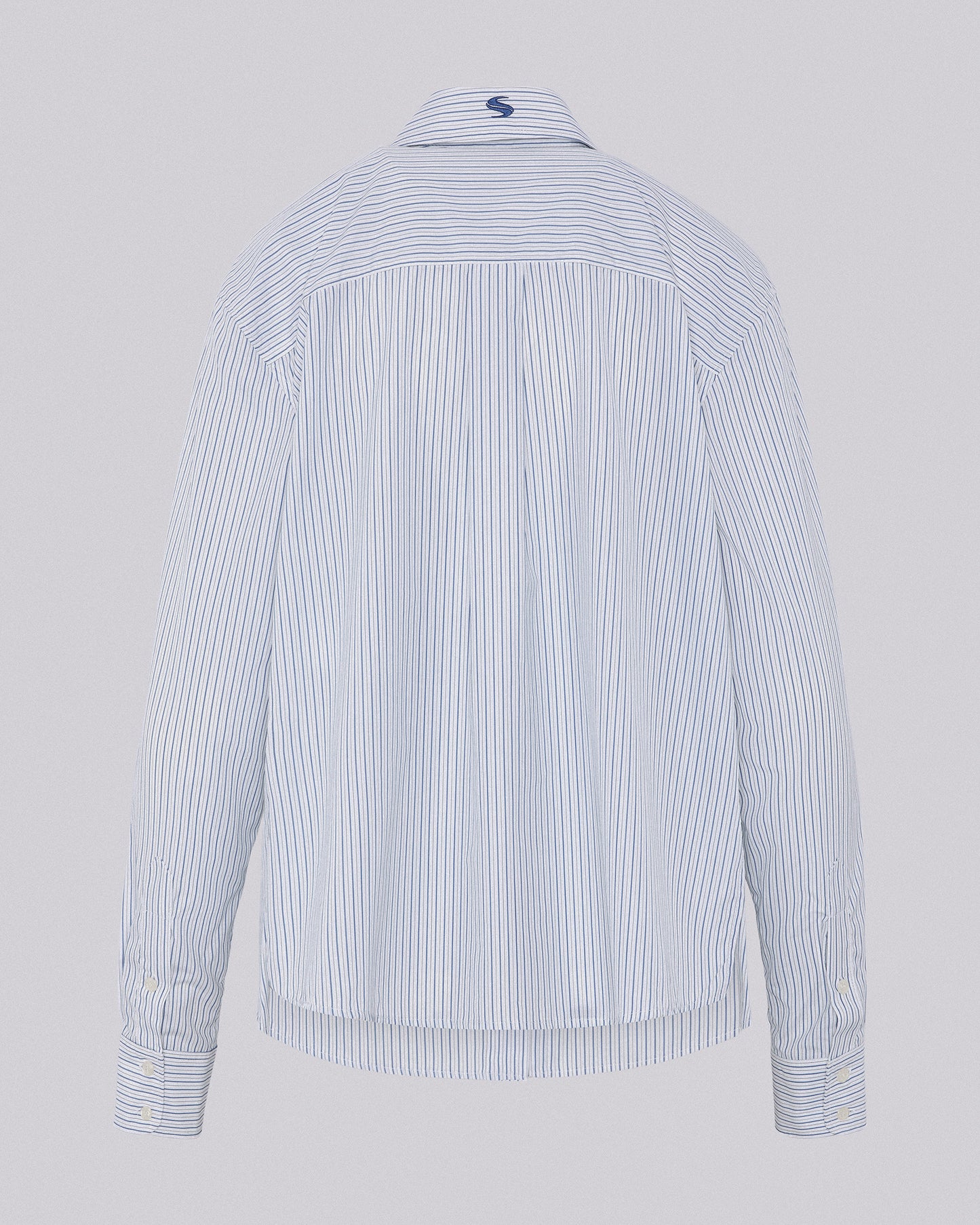 OVERLAY SHIRT BLUE STRIPE