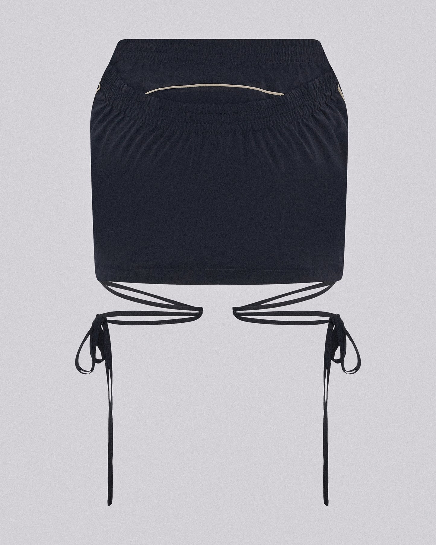 SLASH TRACK SKIRT DARK NAVY