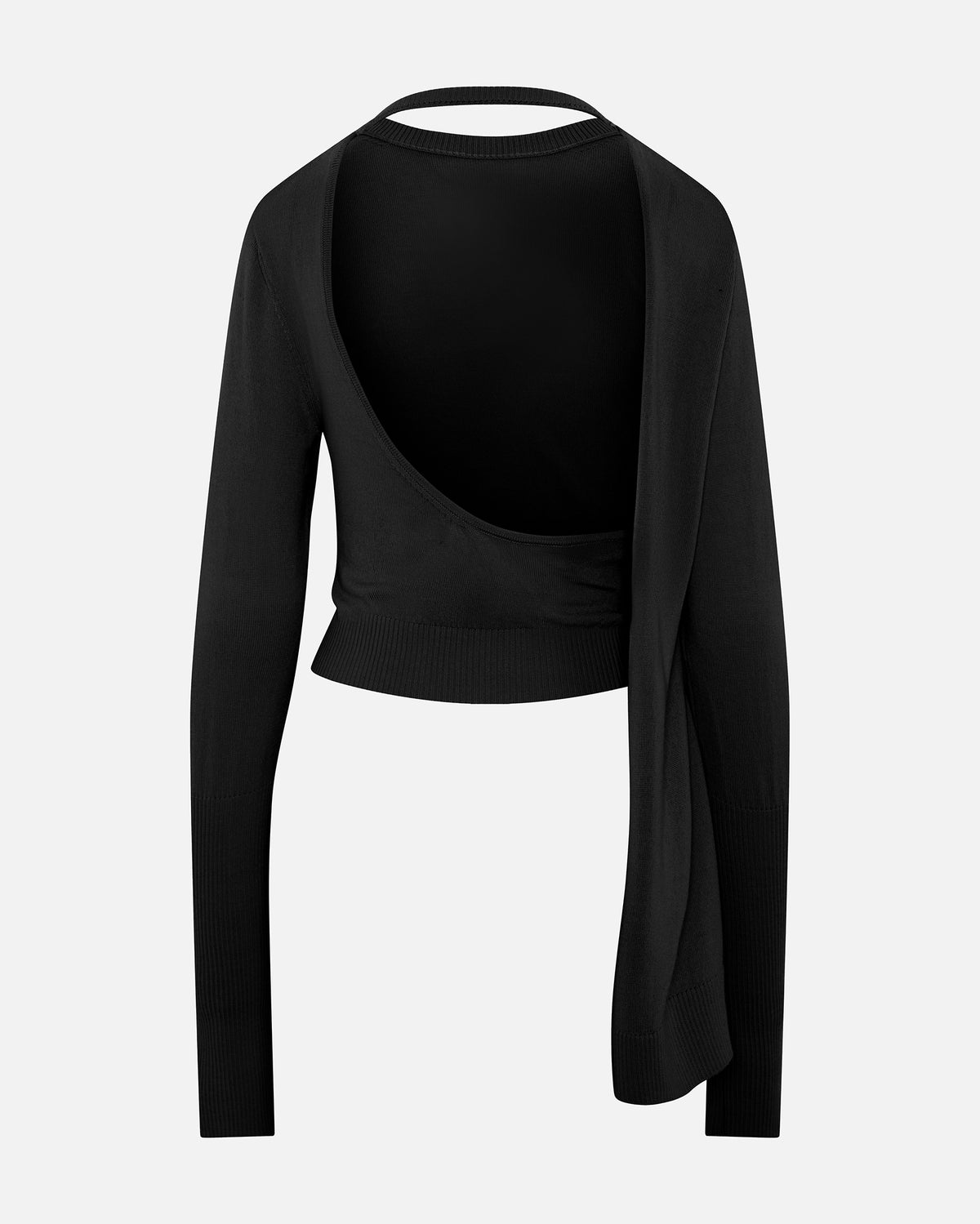 NOCTURNE KNIT CREWNECK BLACK