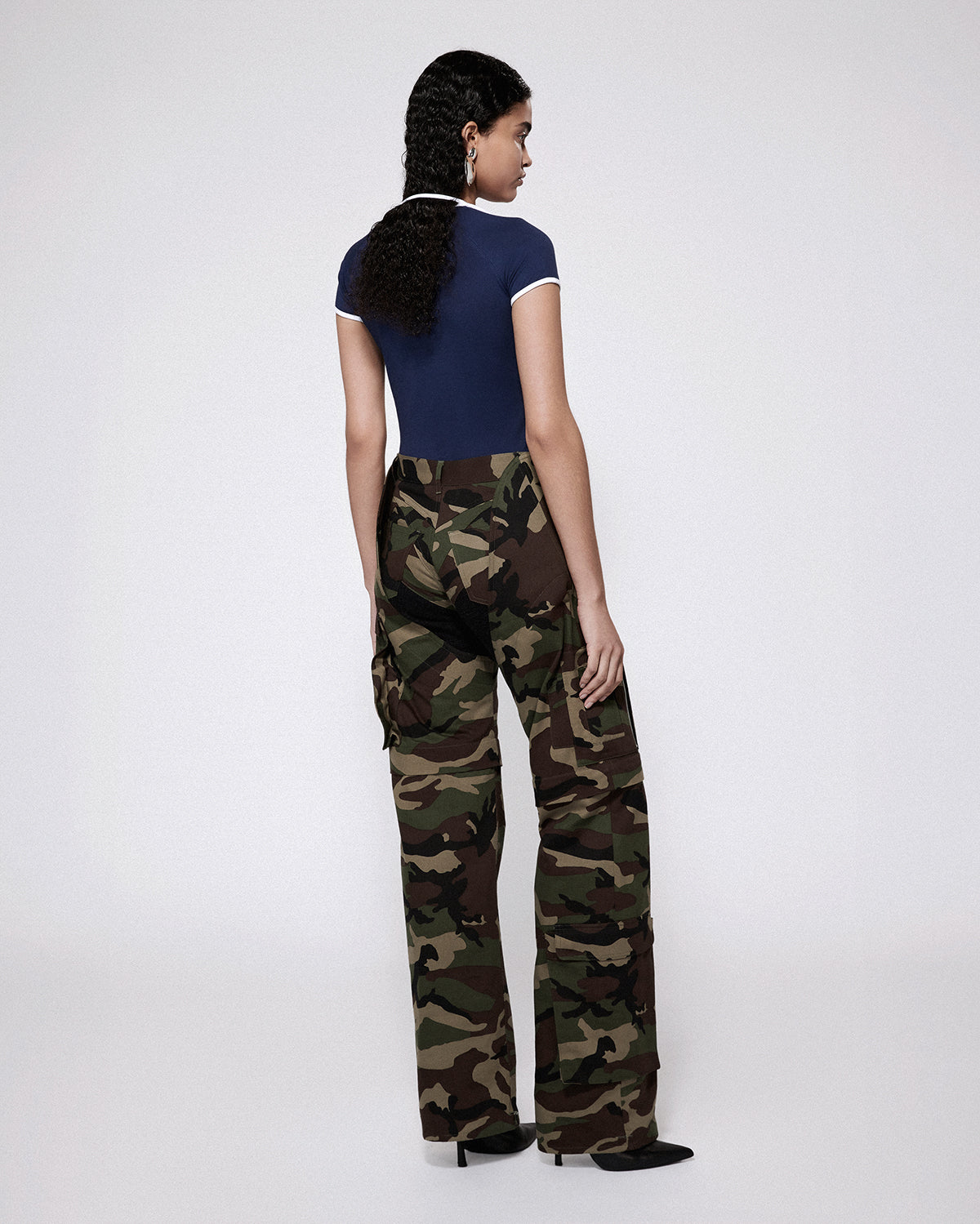 TOTTENHAM HOT GIRLS T-SHIRT NAVY