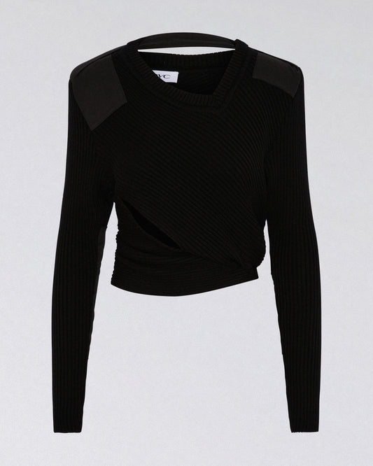 MARSHAL KNIT JUMPER BLACK