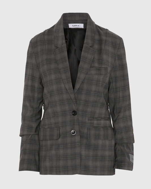 BREAKFAST JACKET CHARCOAL