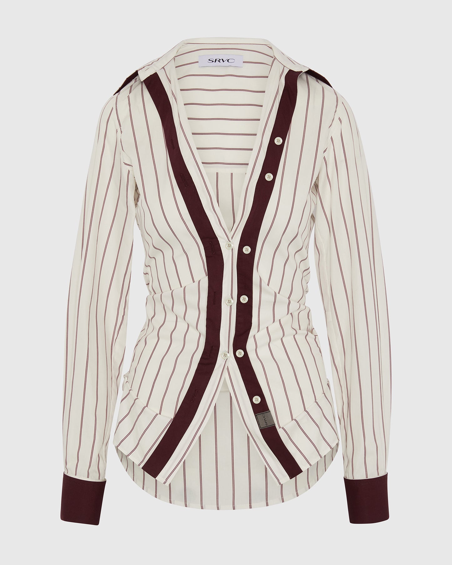 MAKE SHIFT SHIRT BORDEAUX