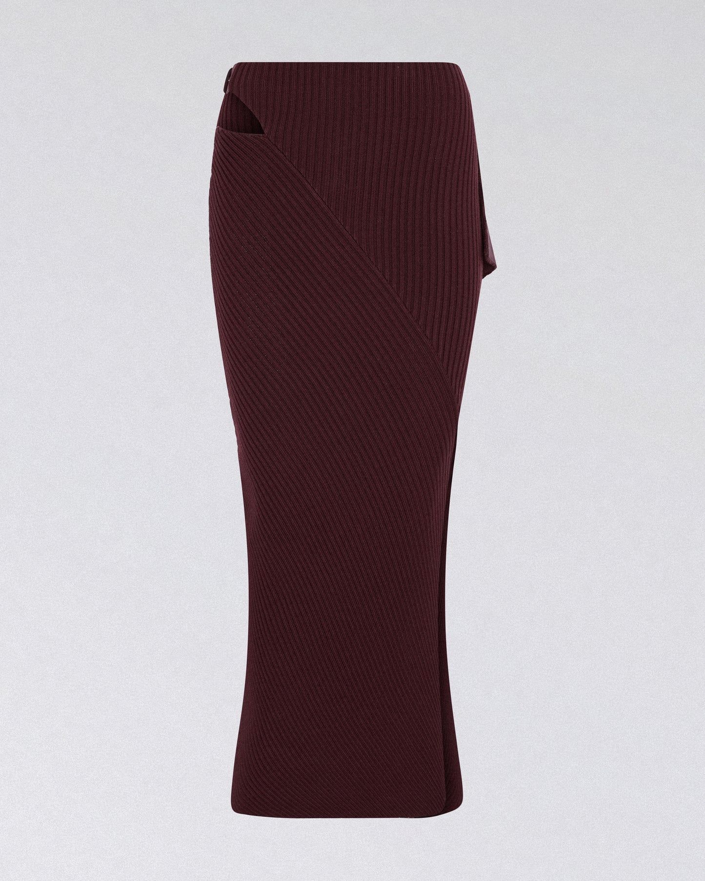 MARSHAL KNIT SKIRT BORDEAUX