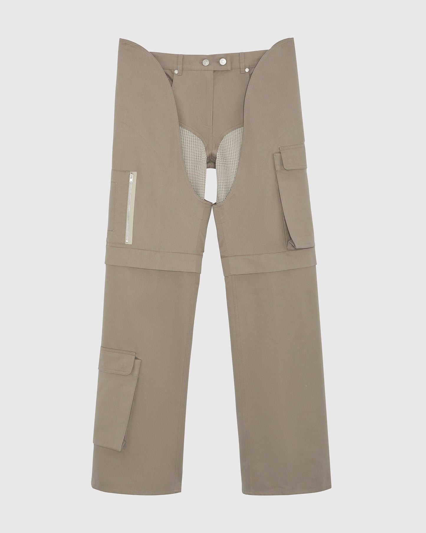 MECHA CARGO PANTS MID GREY