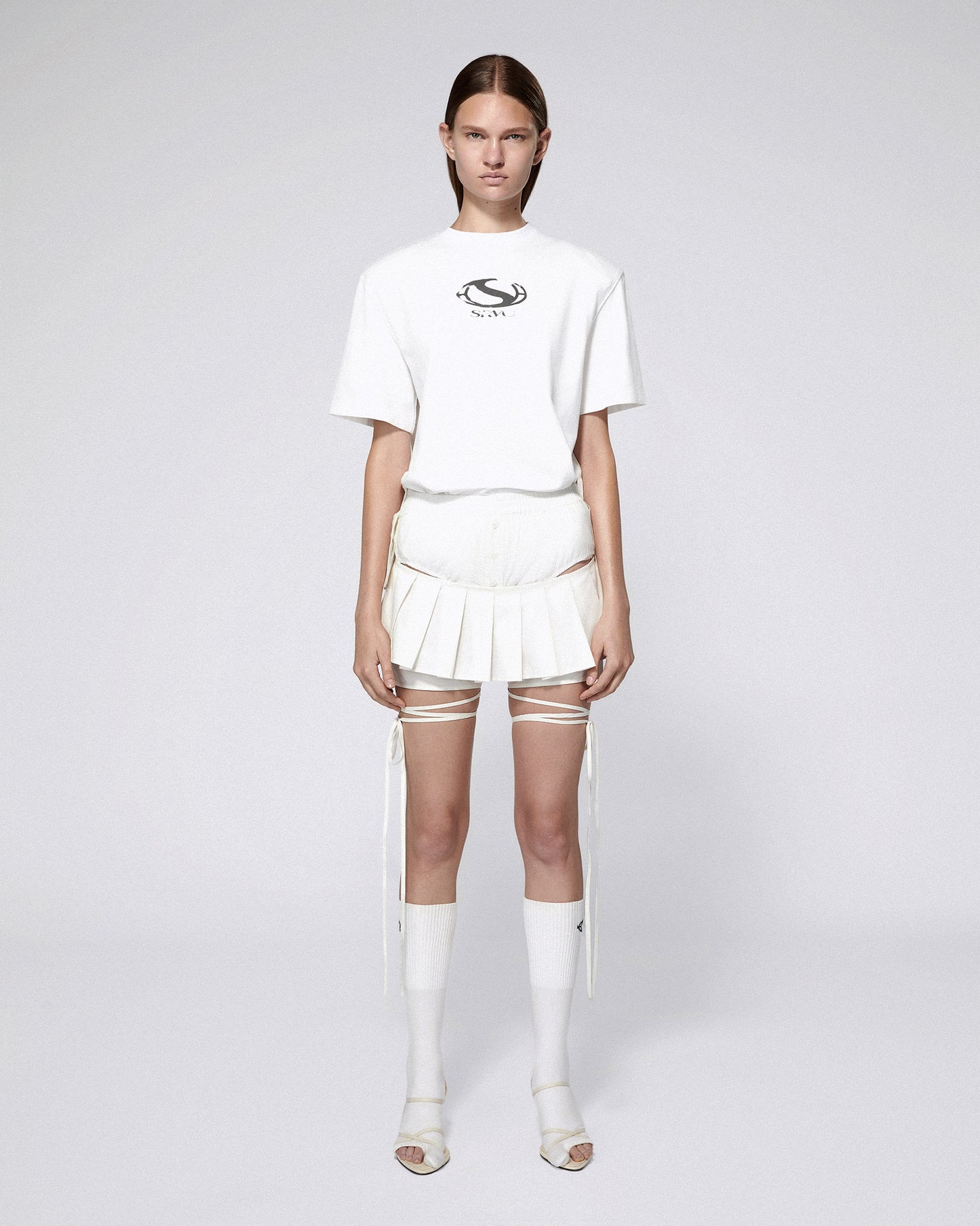 TABI SPORTS SOCK WHITE