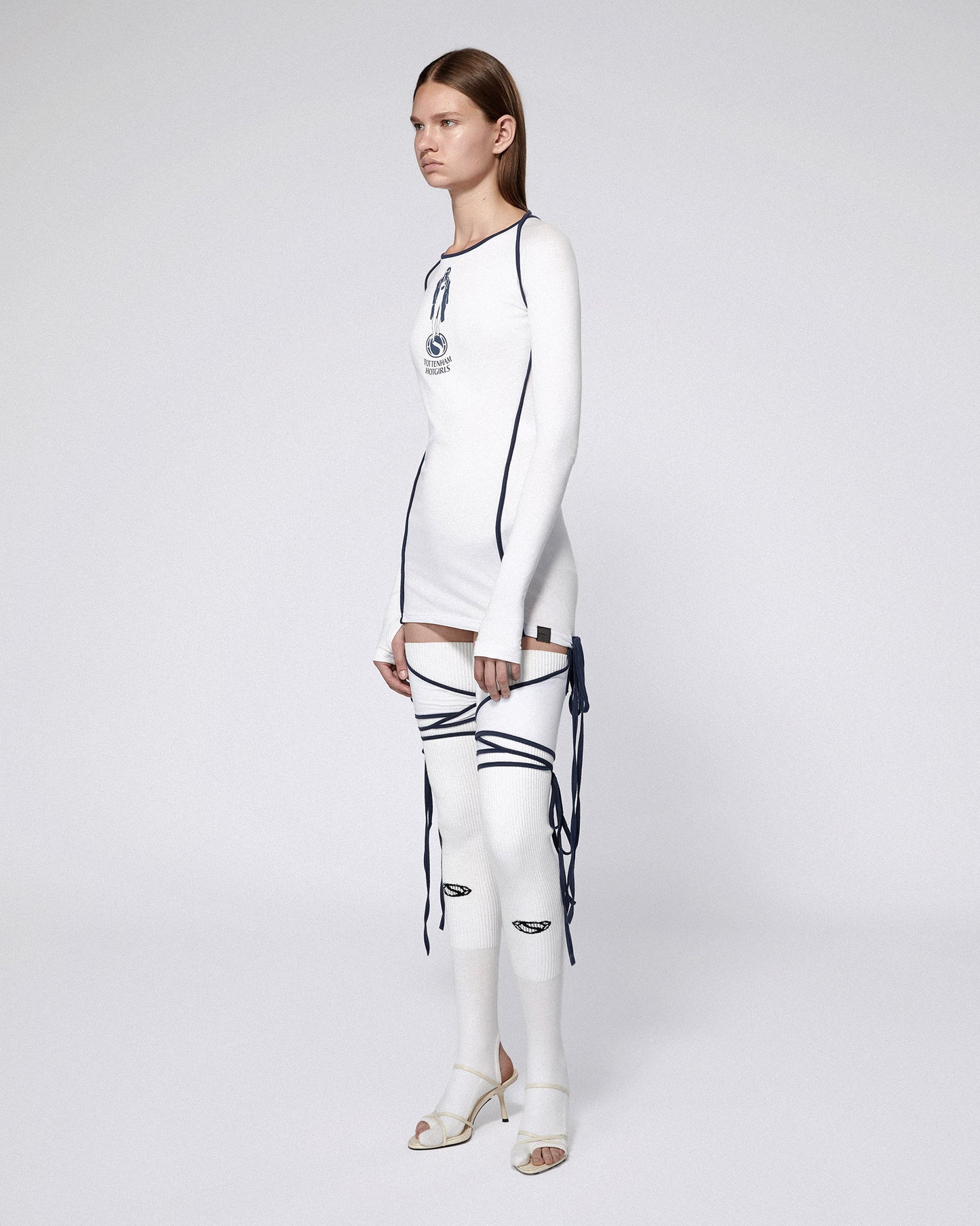 TOTTENHAM - TYPE A T-DRESS WHITE