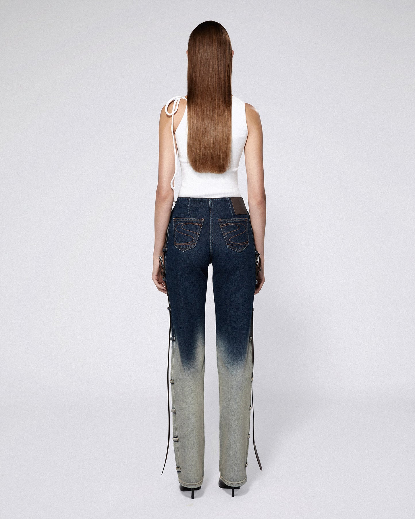 SERPENTINE JEANS WASHED BLUE