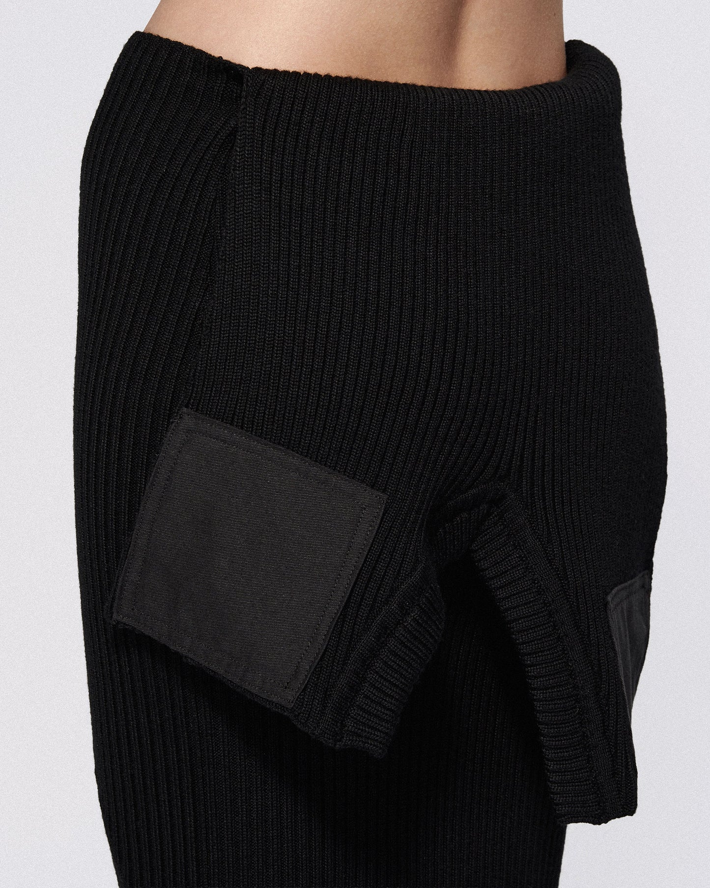 MARSHAL KNIT SKIRT BLACK
