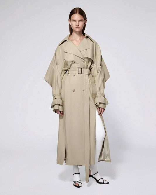 SENTINAL TRENCHCOAT BEIGE