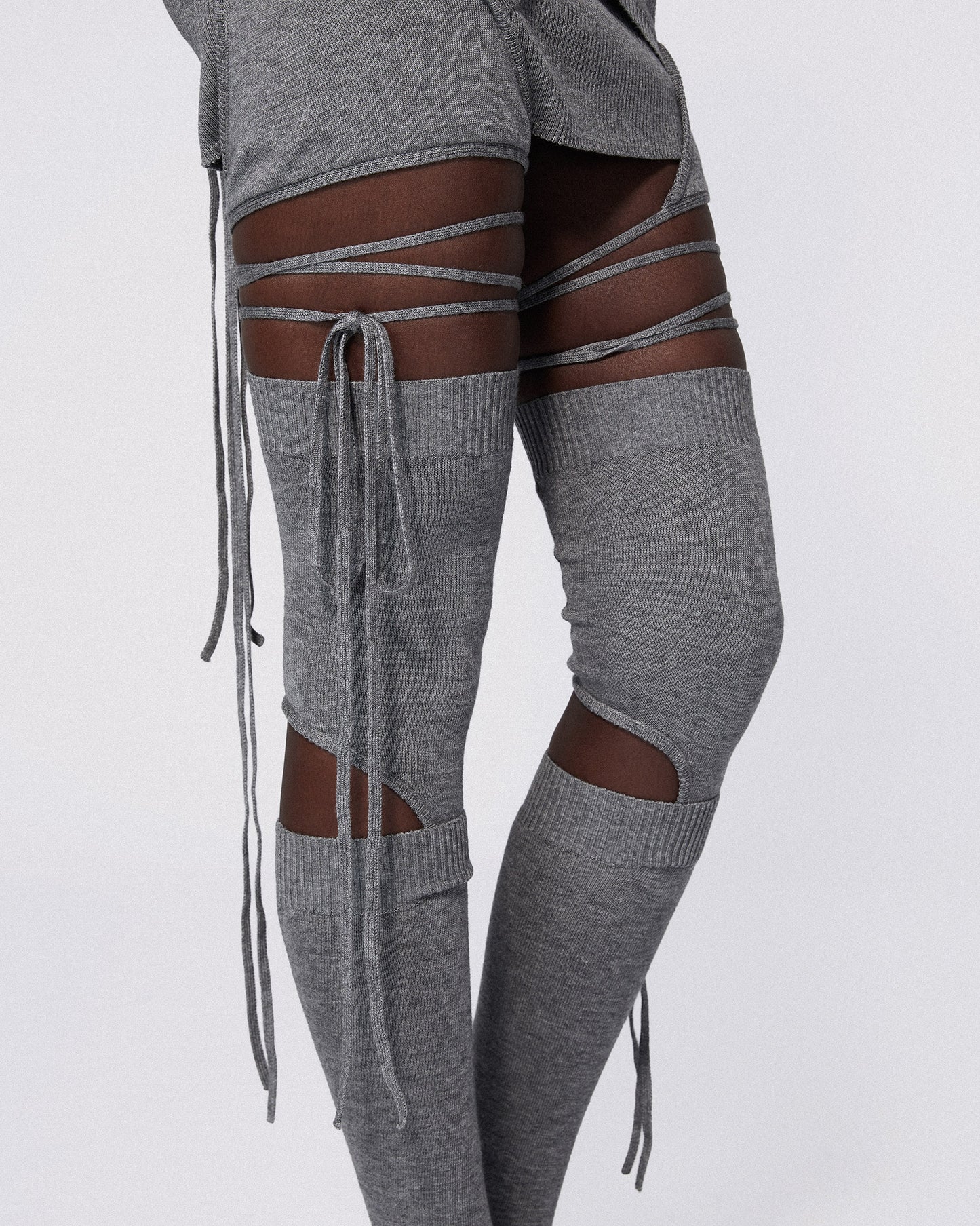ARMOUR TABI STOCKINGS GREY