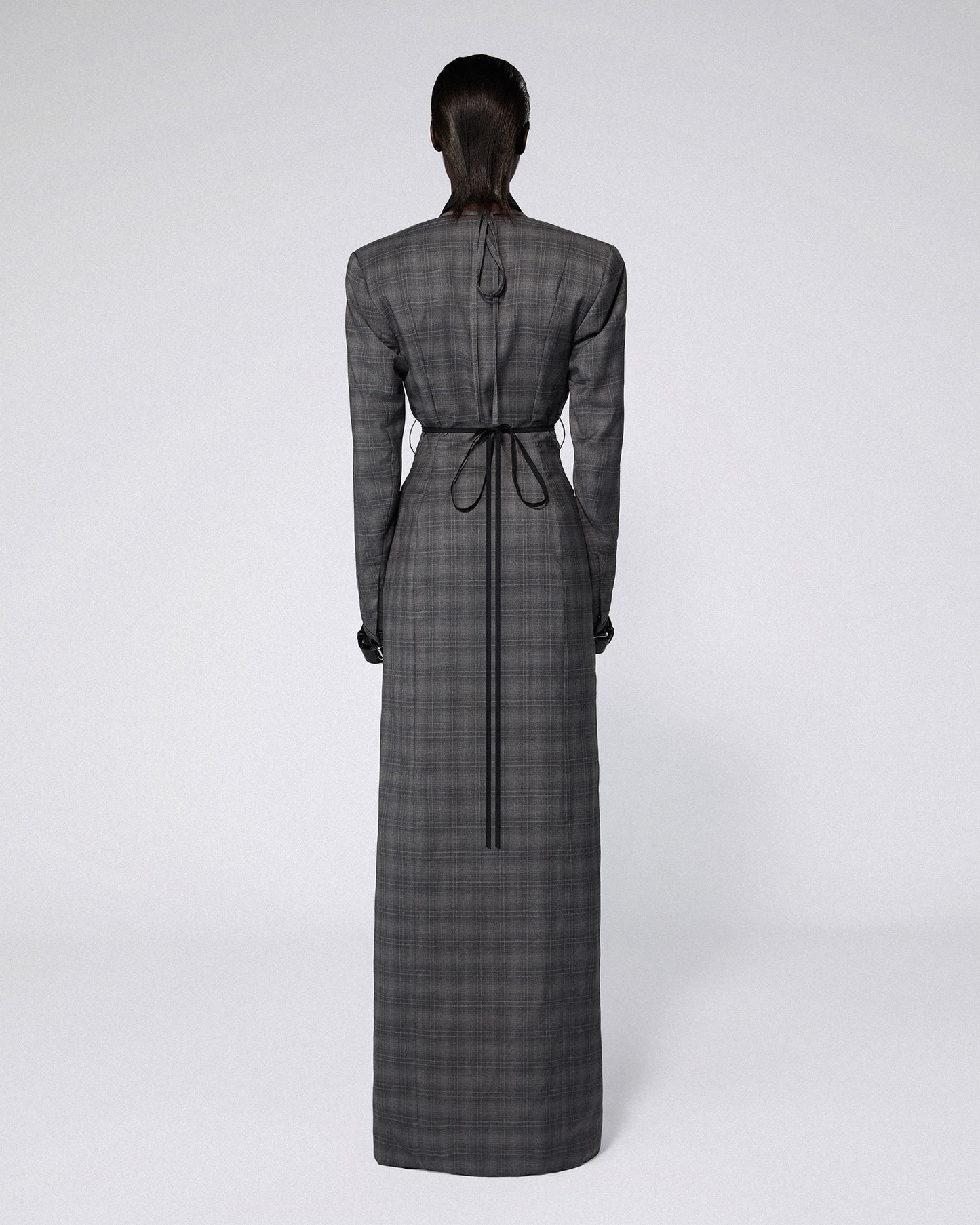 SERPENTINE COAT CHARCOAL