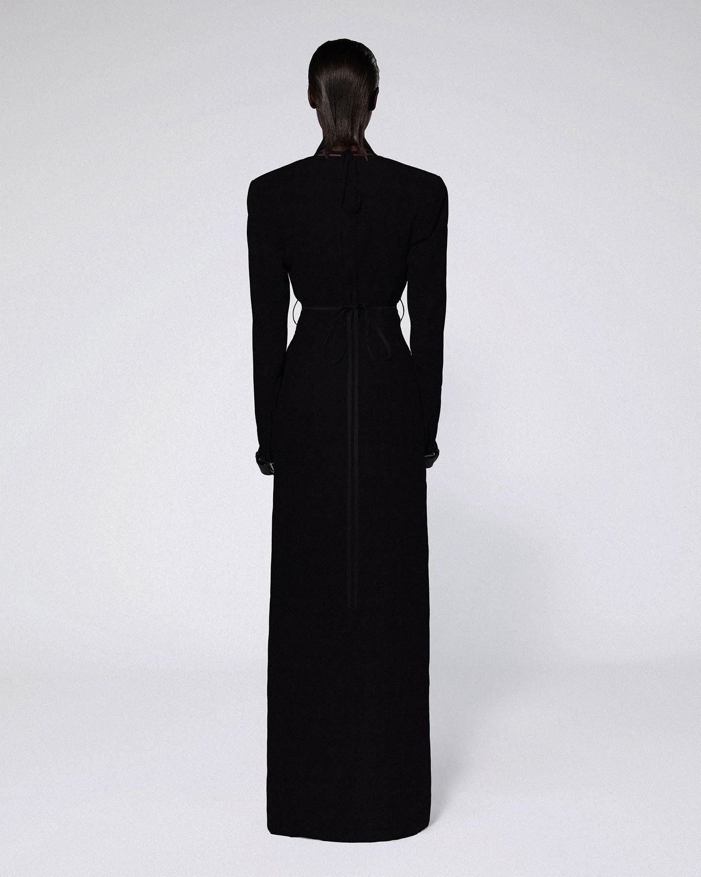 SERPENTINE COAT BLACK