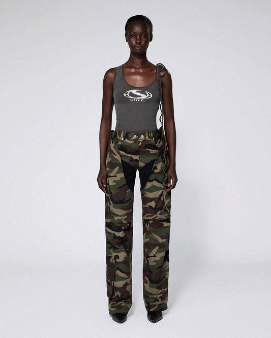 MECHA CARGO PANTS CAMO