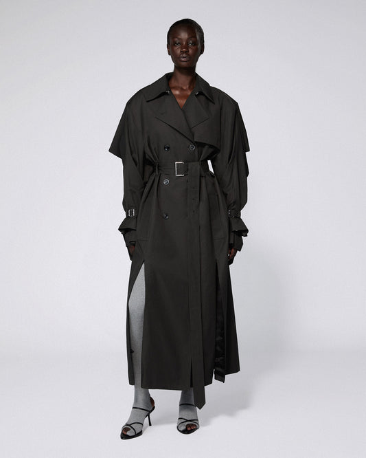 SENTINAL TRENCHCOAT DARK OLIVE