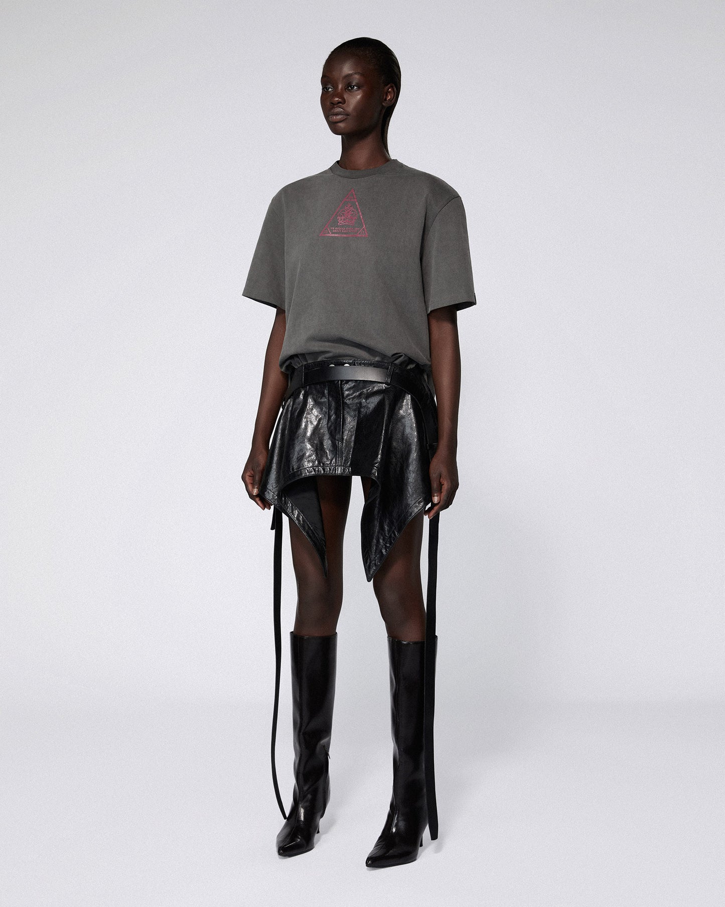 SCRT SRVC- TYPE 0 TEE CHARCOAL