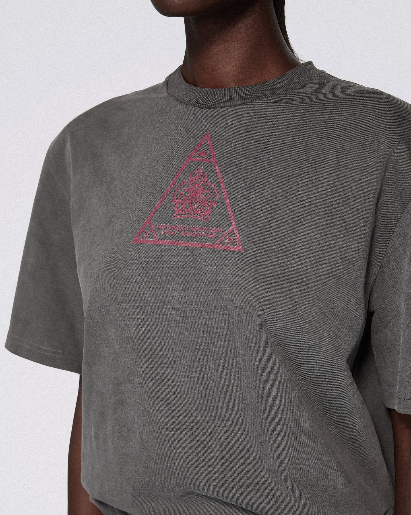 SCRT SRVC- TYPE 0 TEE CHARCOAL