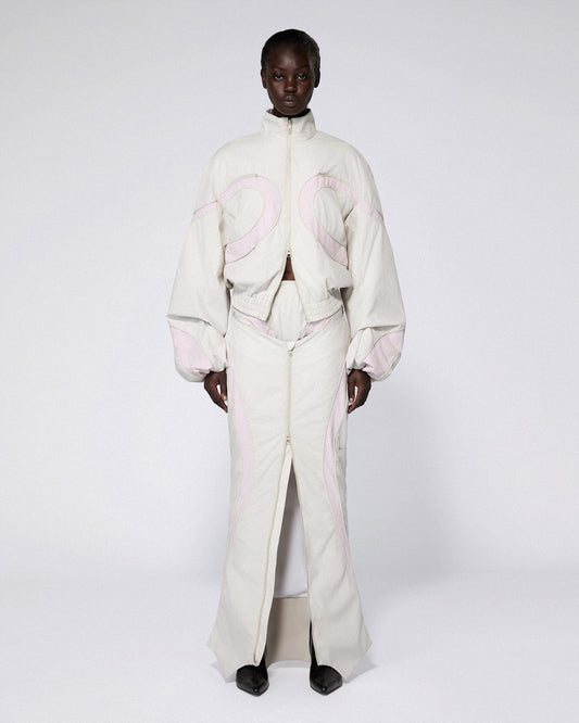 RONAN TRACK JACKET BEIGE