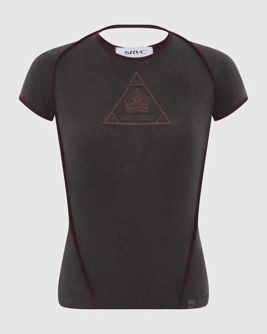 SCRT SRVC - TYPE A TEE CHARCOAL