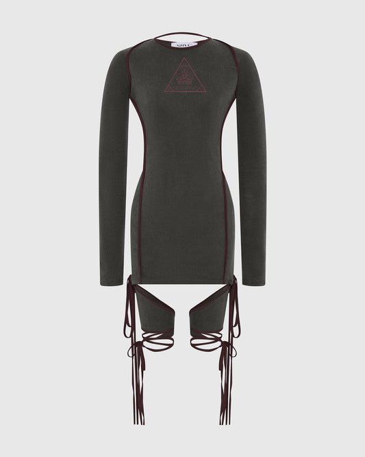 SCRT SRVC - TYPE A T-DRESS CHARCOAL