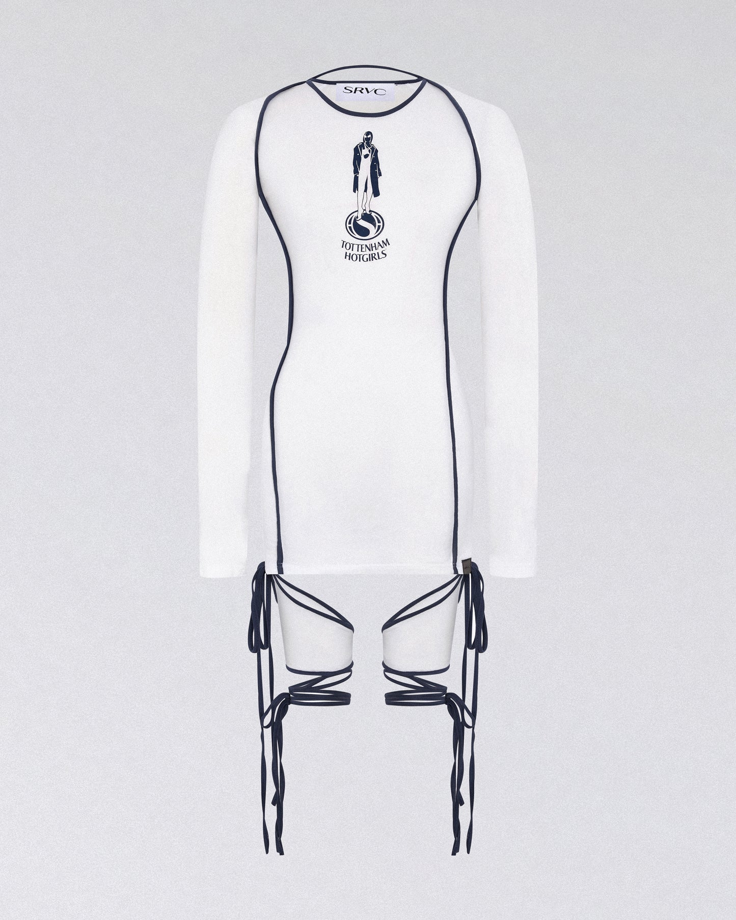 TOTTENHAM - TYPE A T-DRESS WHITE