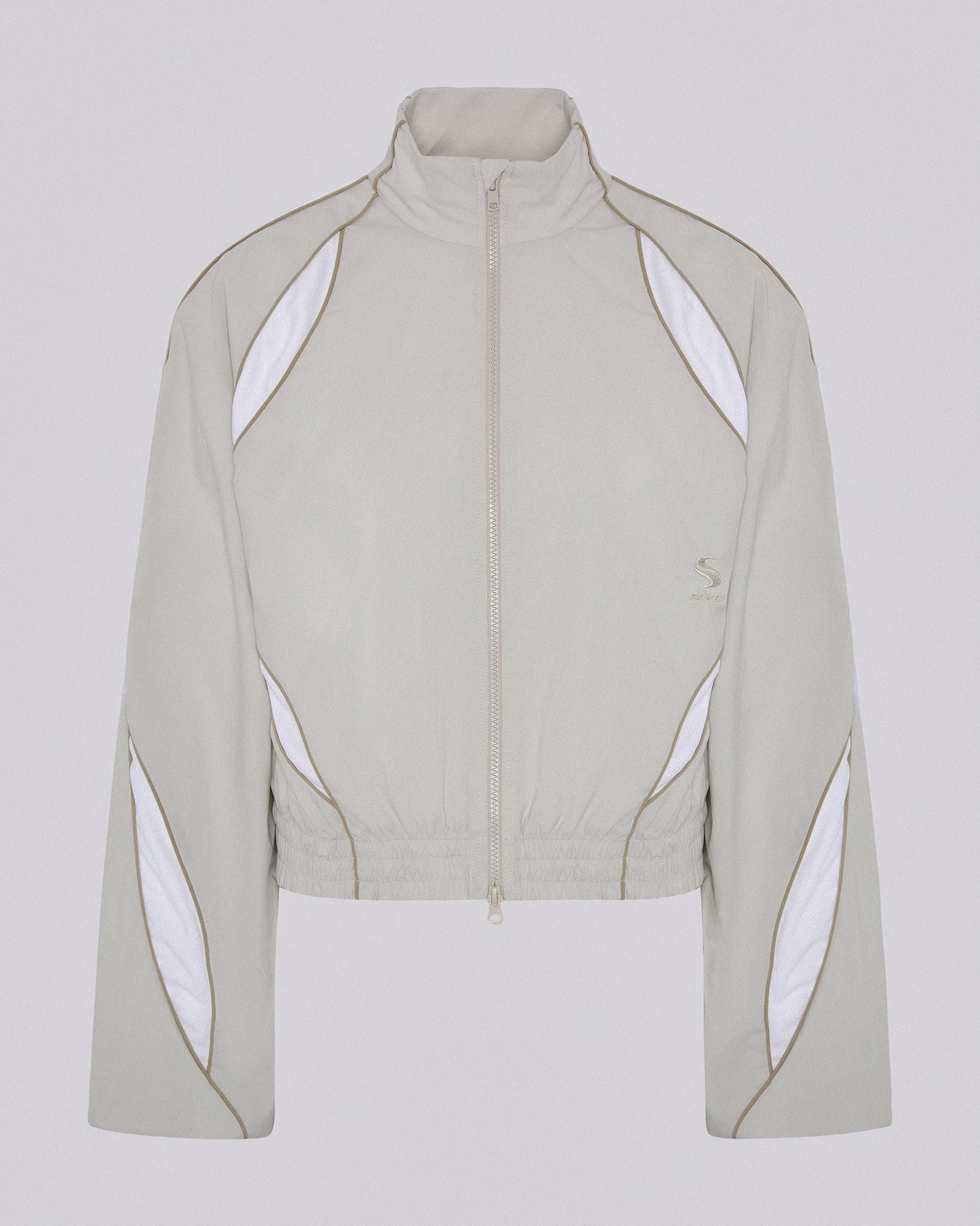 SLASH TRACK JACKET STONE