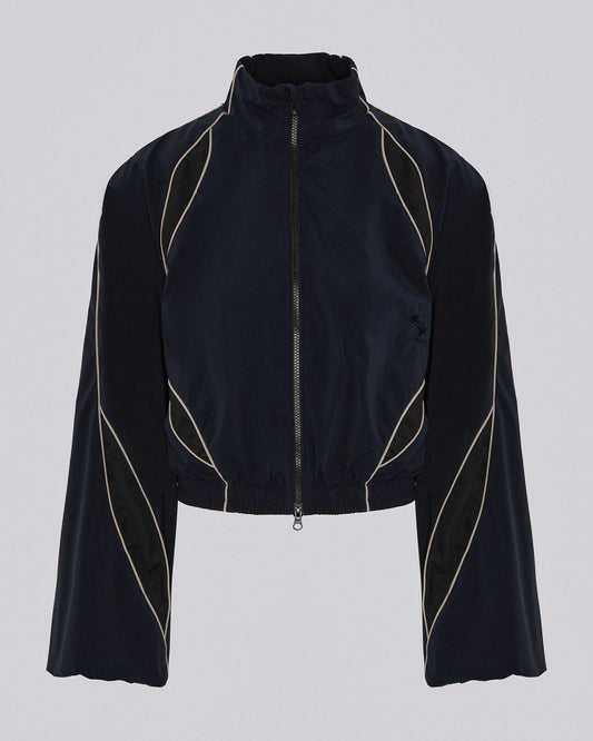 SLASH TRACK JACKET DARK NAVY