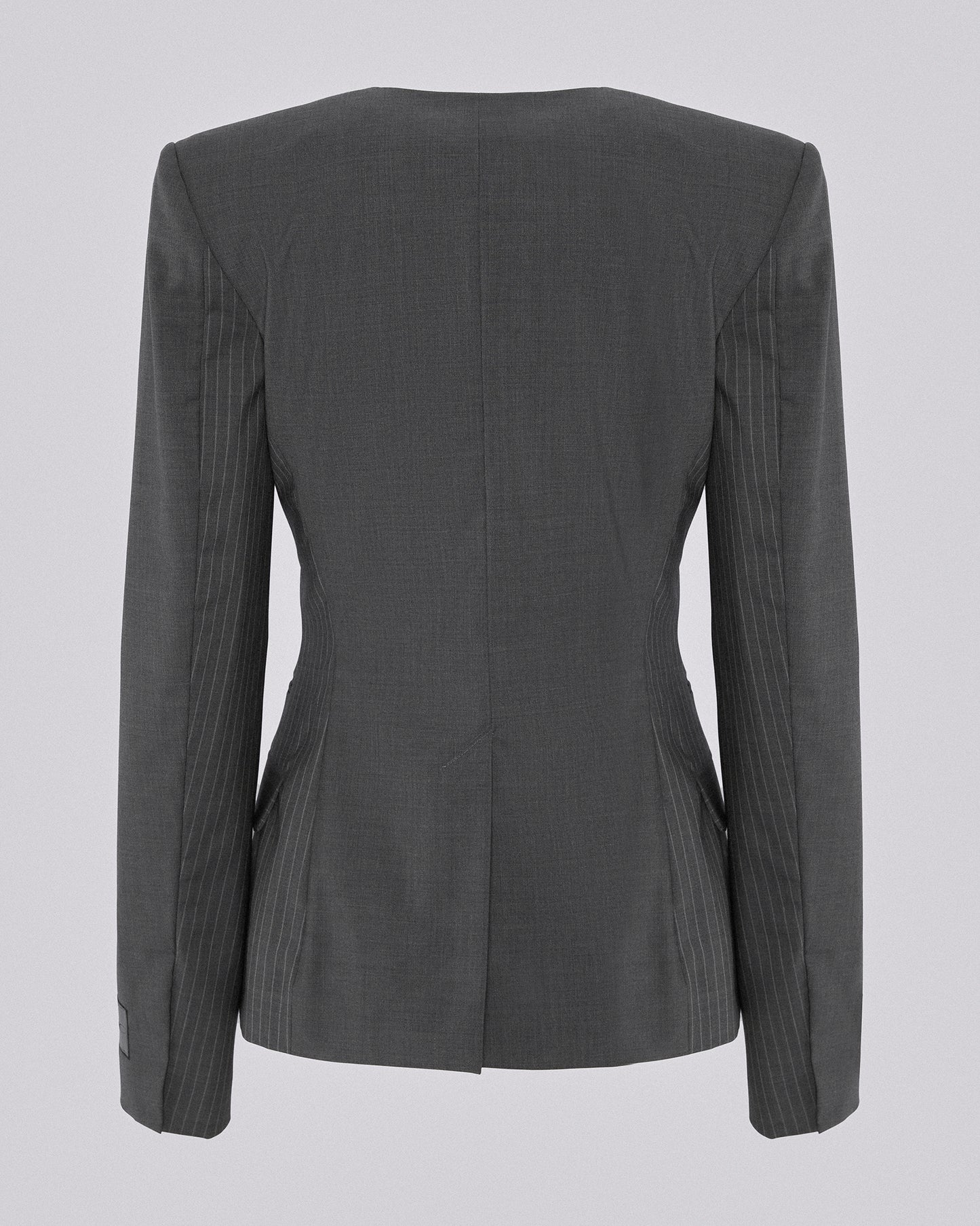 RAZOR TAILORED JACKET DARK GREY