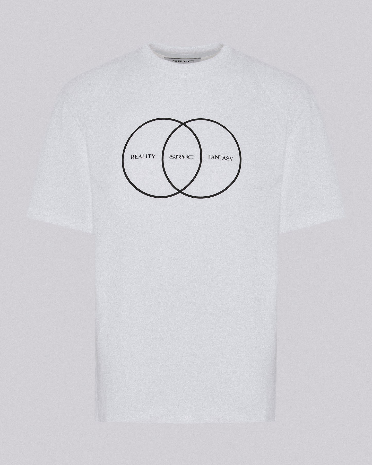 REALITY / FANTASY TEE WHITE