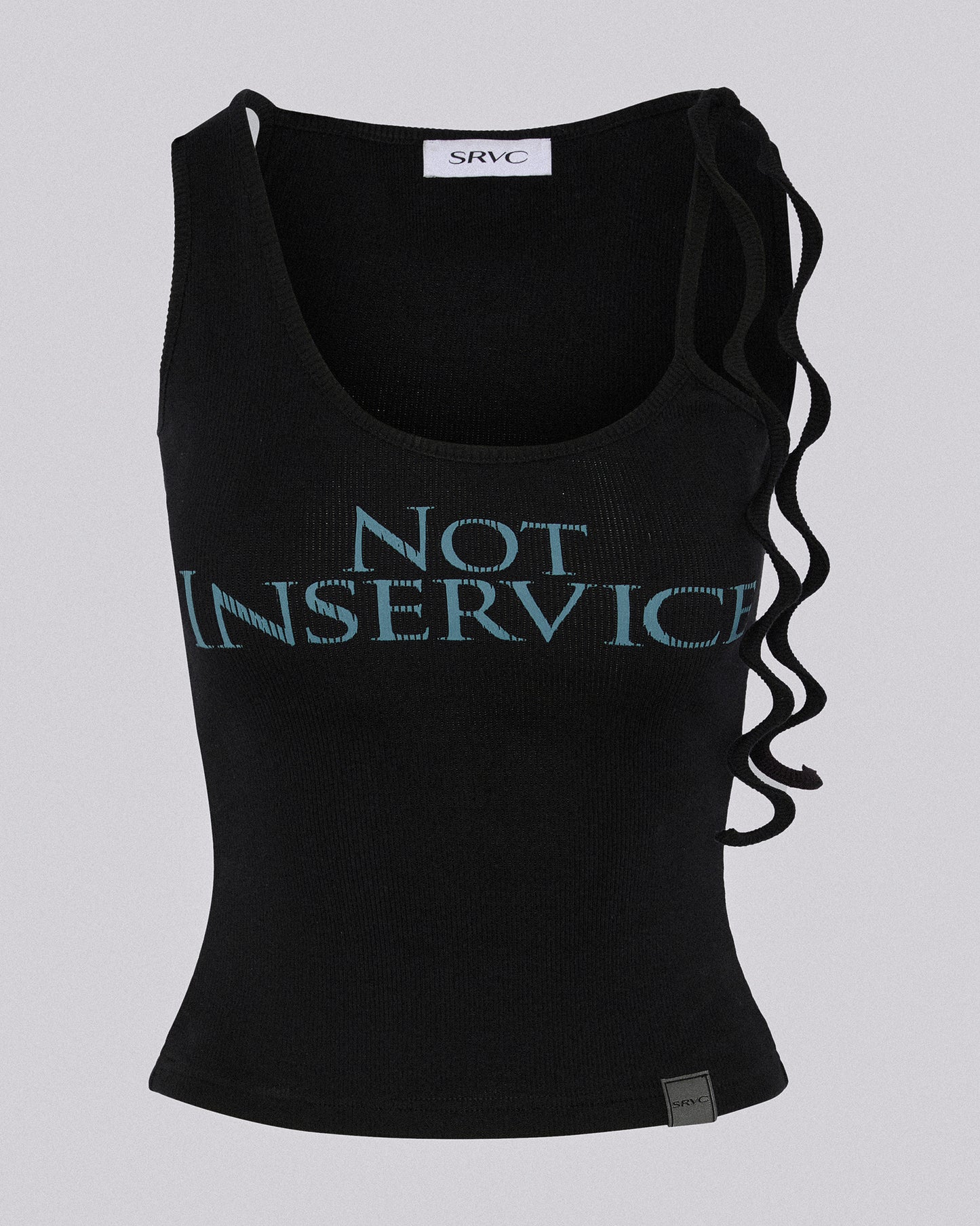 STRAP VEST BLACK