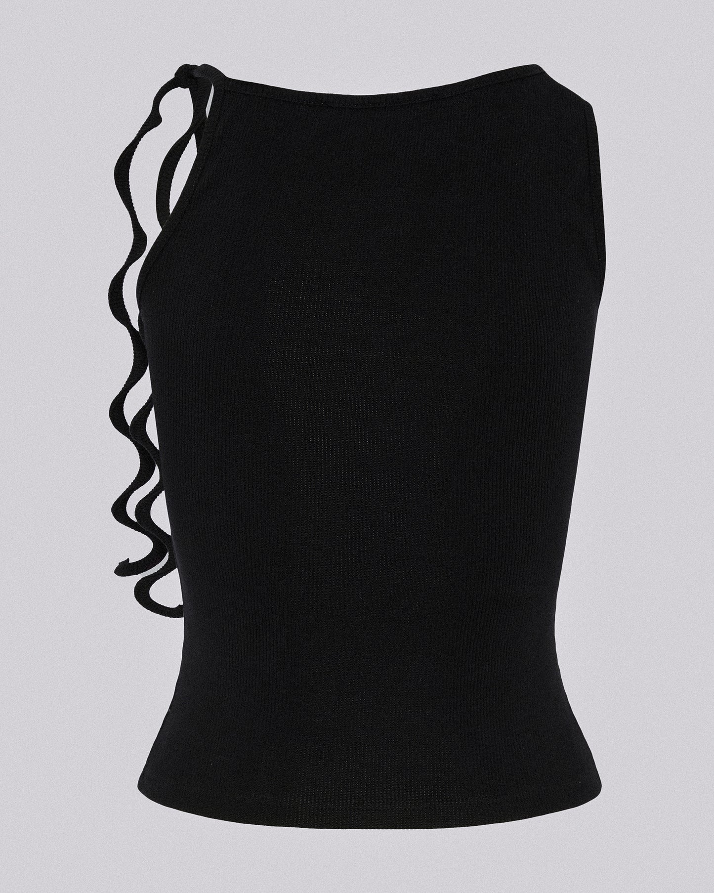 STRAP VEST BLACK