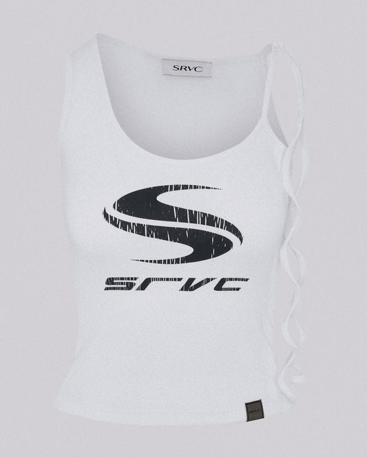 STRAP VEST WHITE
