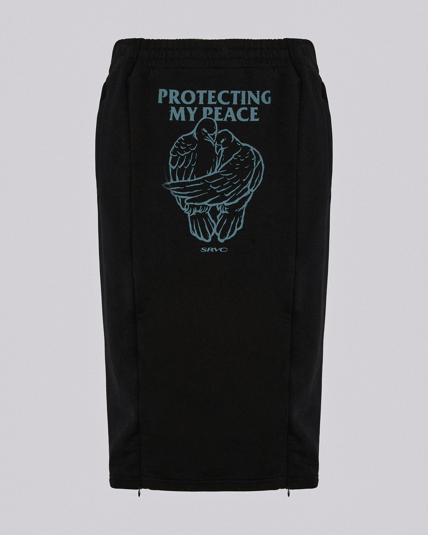 HOME OFFICE SKIRT BLACK