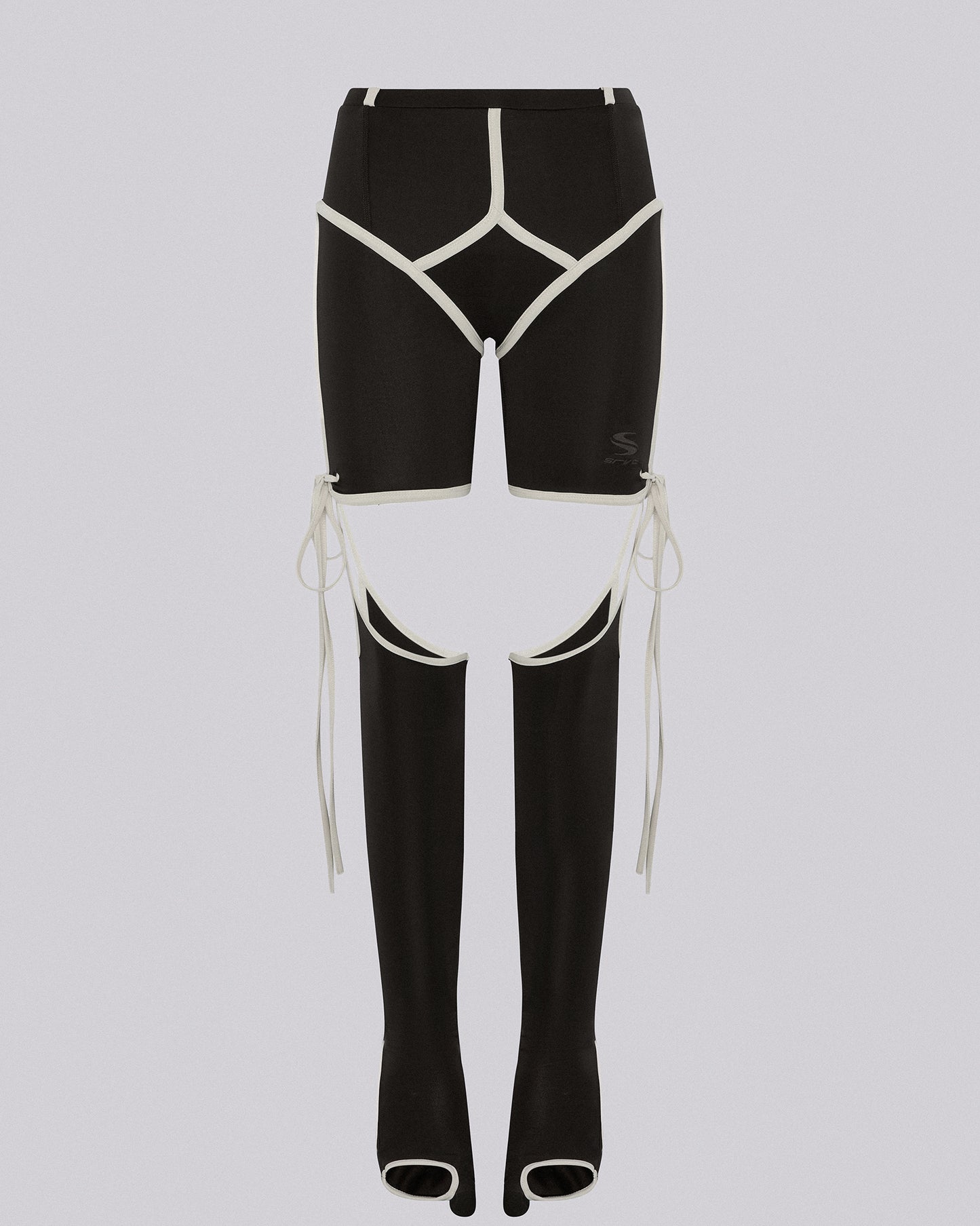 LONG JOHN SHORTS WITH TABIS BROWN