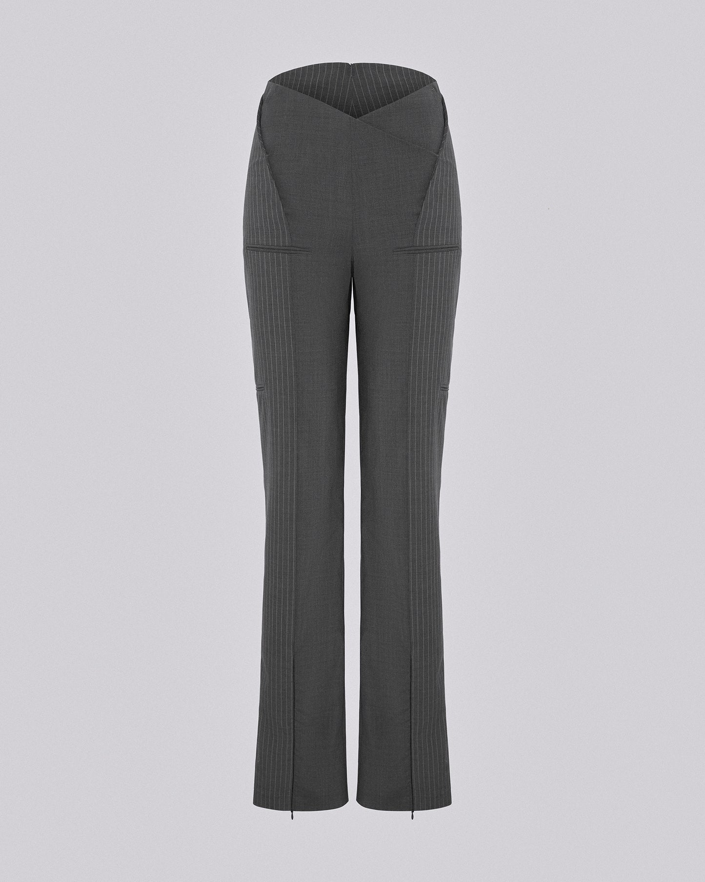 COCOON TROUSERS DARK GREY
