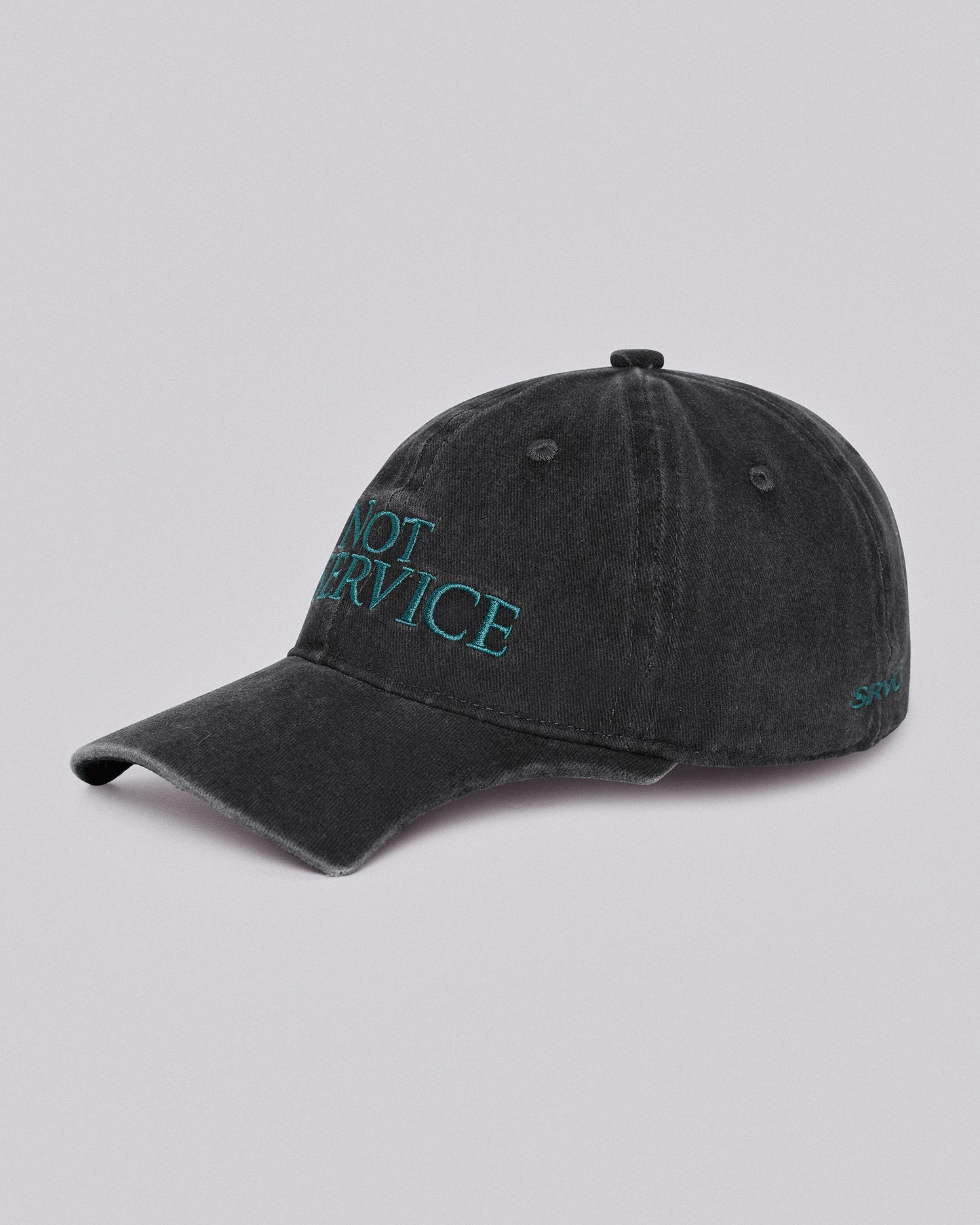 NOT IN SERVICE CAP WASHED BLACK