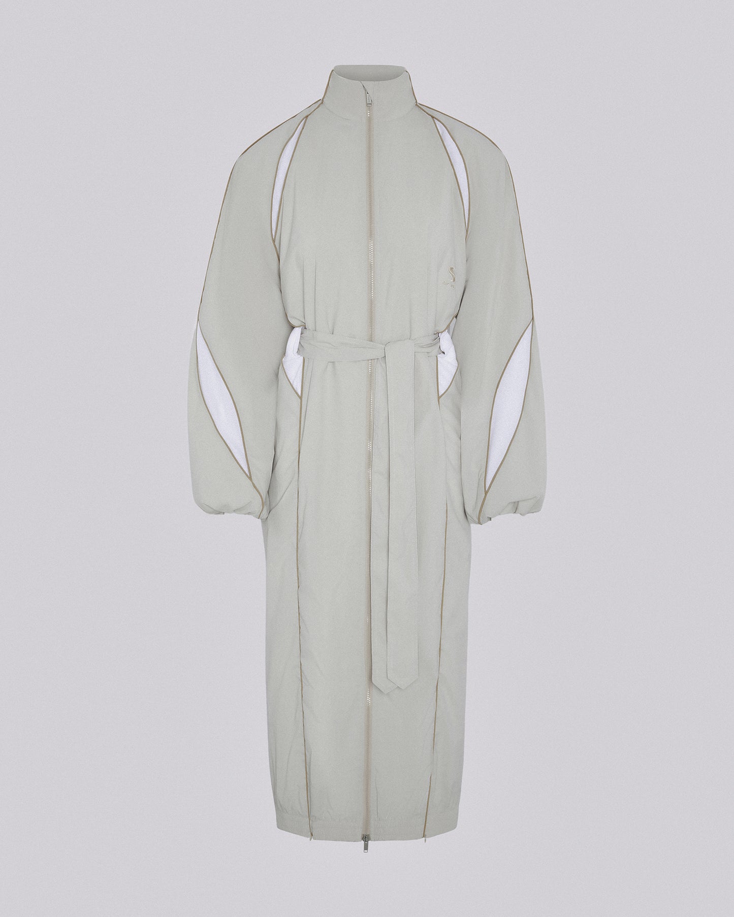 SLASH TRACK COAT STONE