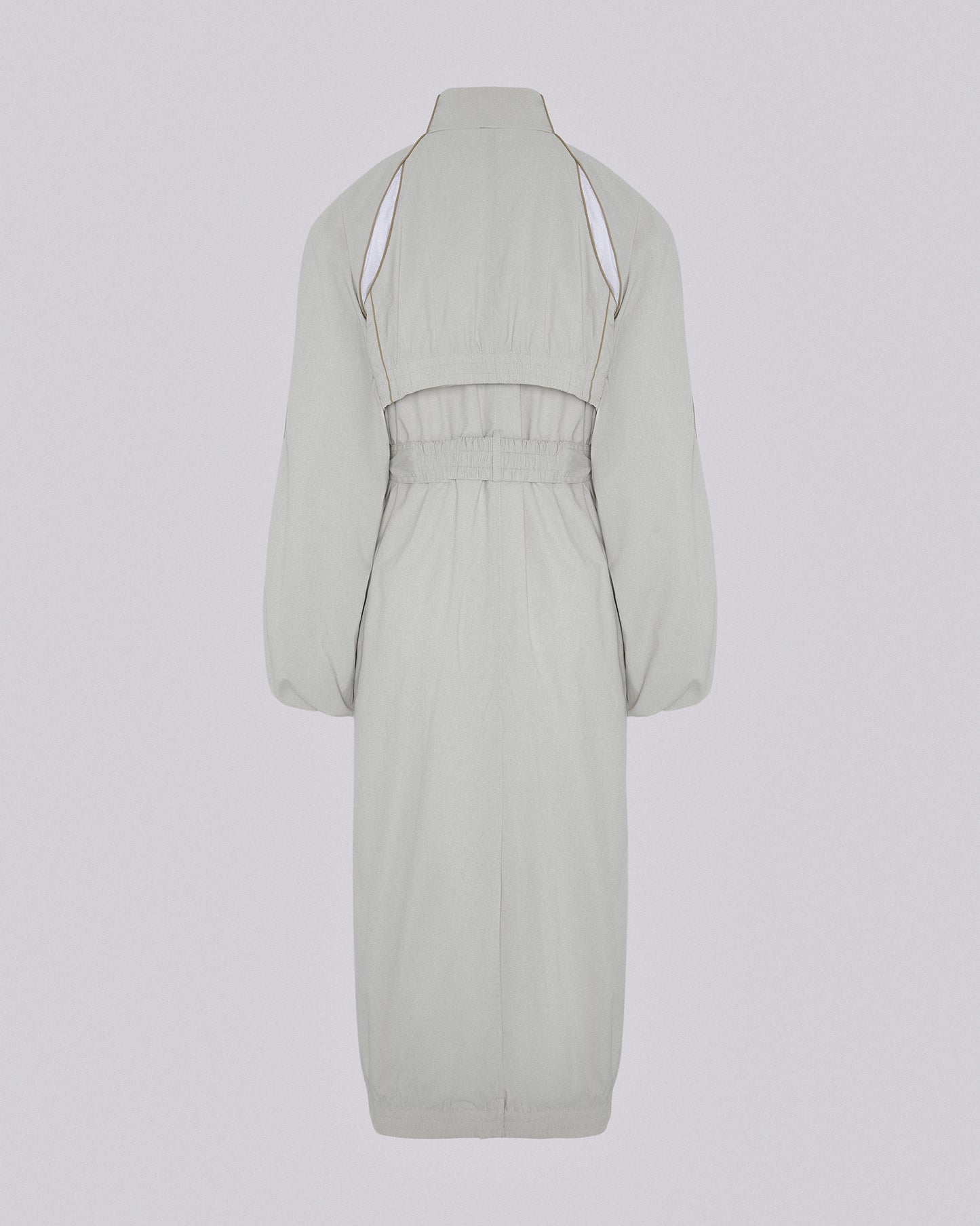 SLASH TRACK COAT STONE