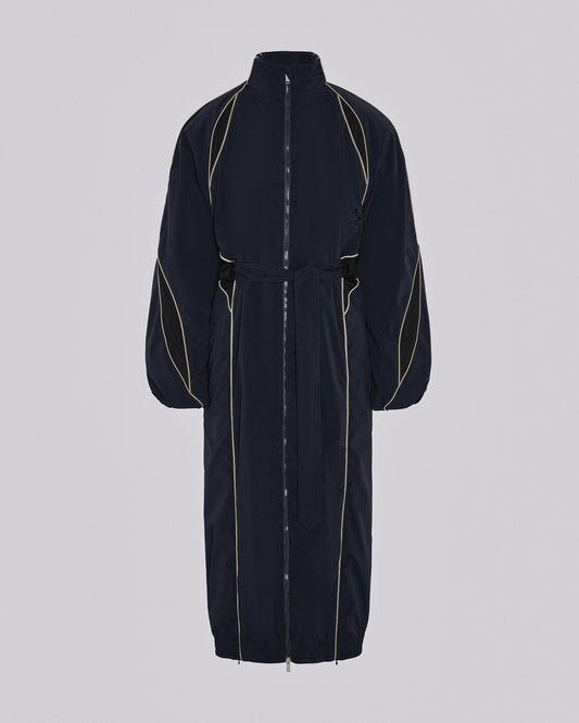 SLASH TRACK COAT DARK NAVY