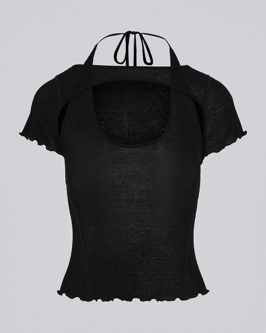 HARNESS TEE BLACK