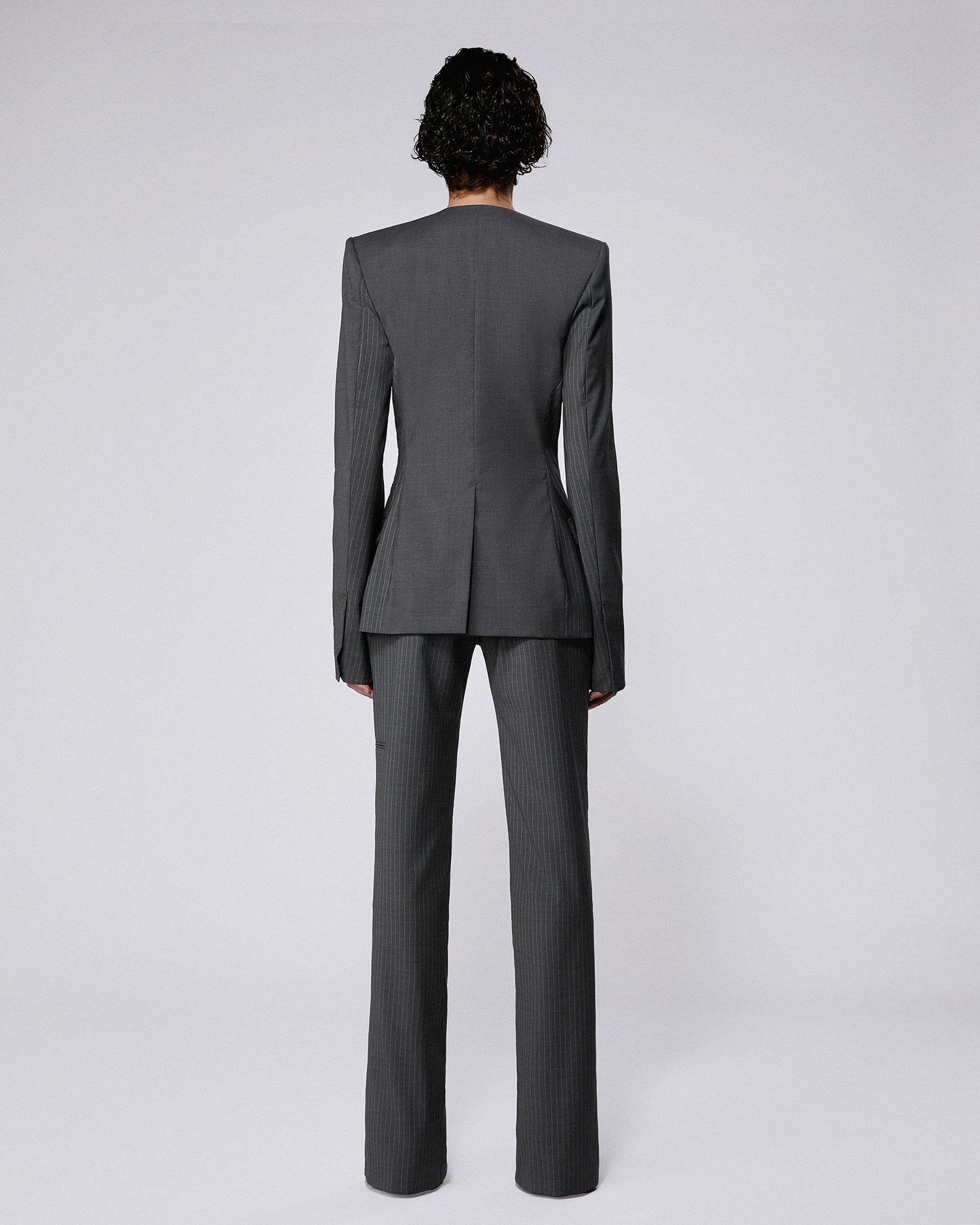 RAZOR TAILORED JACKET DARK GREY