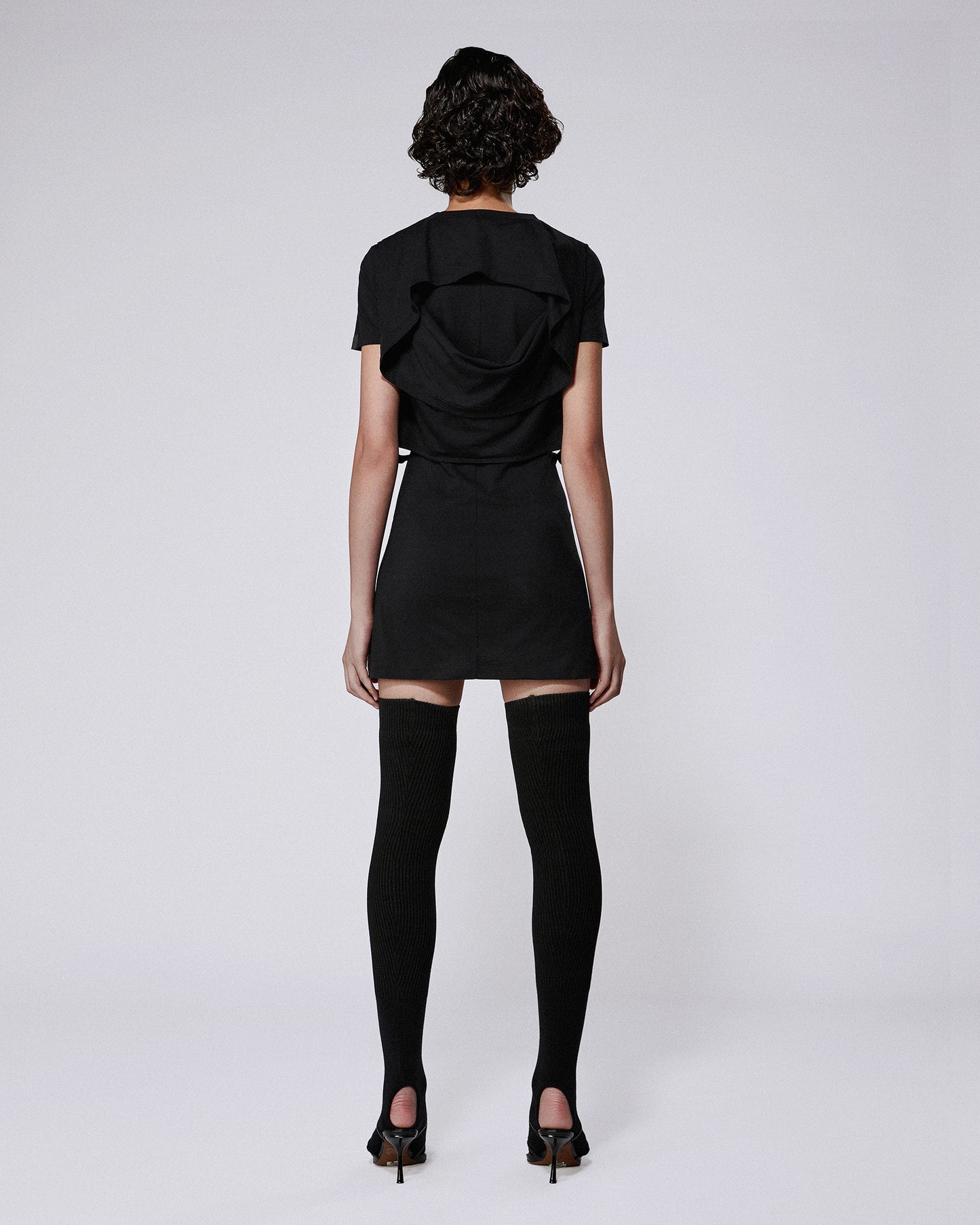 TABI SPORTS SOCKS LONG BLACK