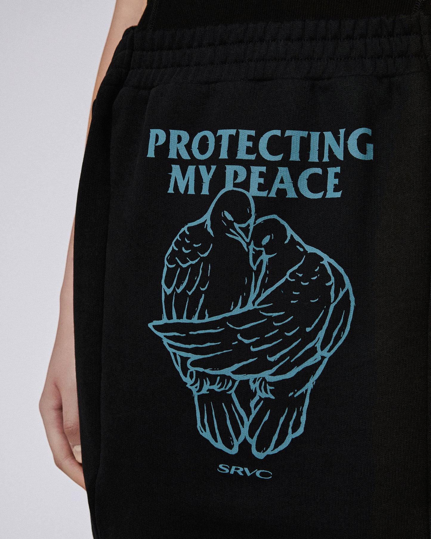 HOME OFFICE SKIRT BLACK