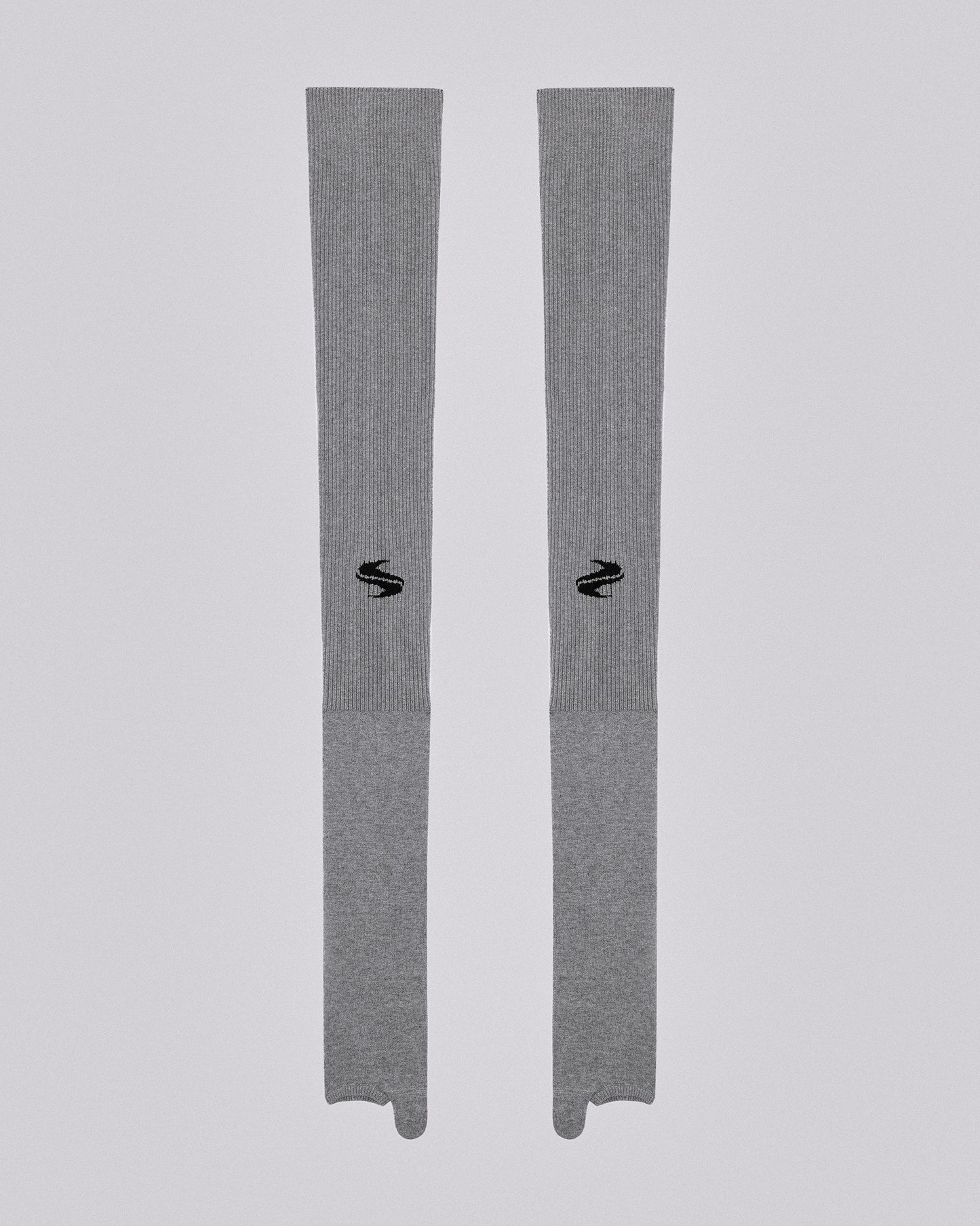 TABI SPORTS SOCKS LONG GREY MELANGE