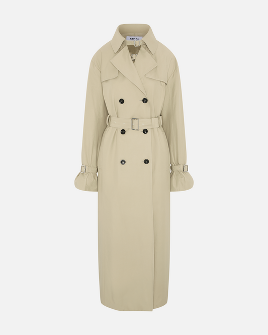 SEREN TRENCH COAT LIGHT BEIGE