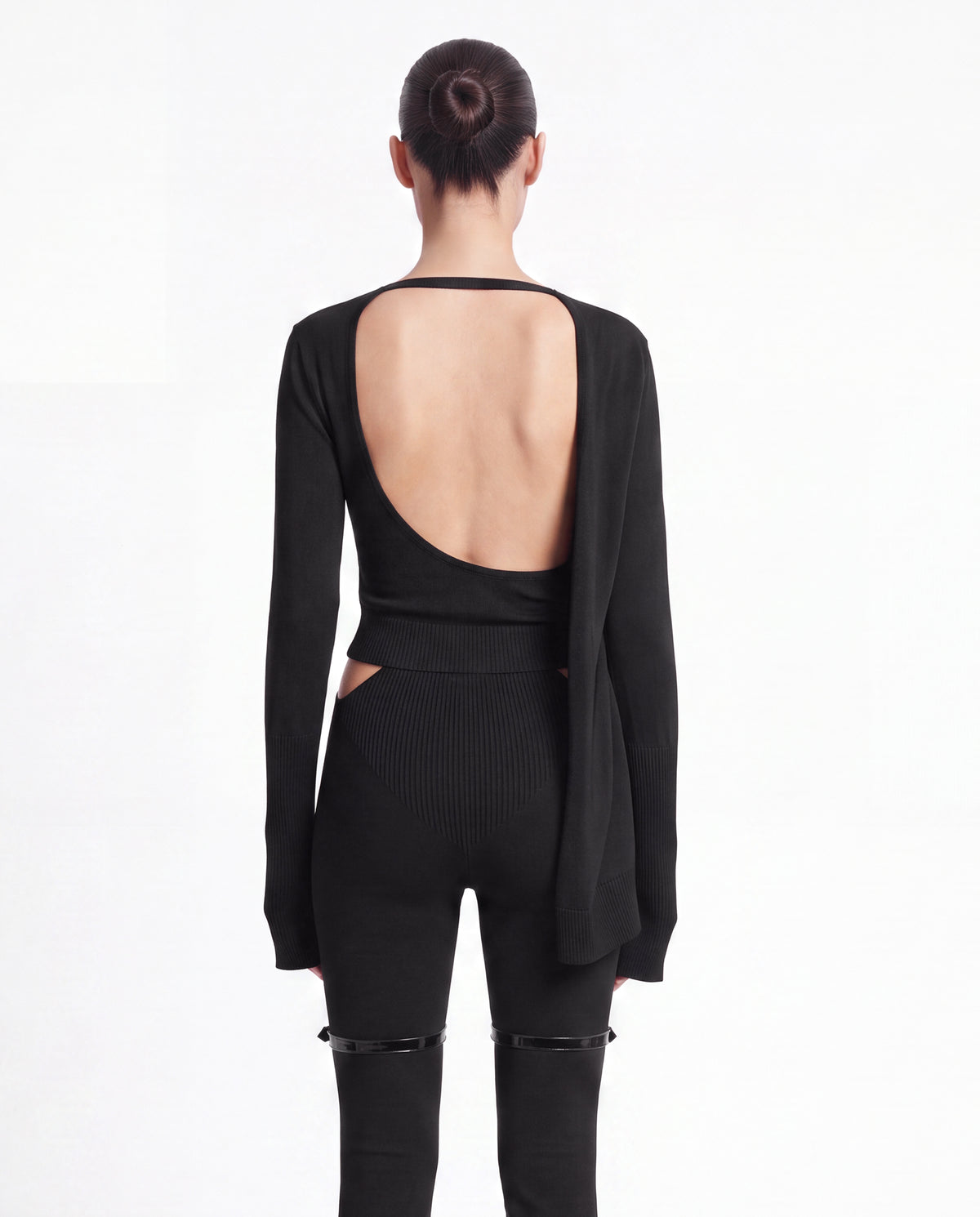NOCTURNE KNIT CREWNECK BLACK