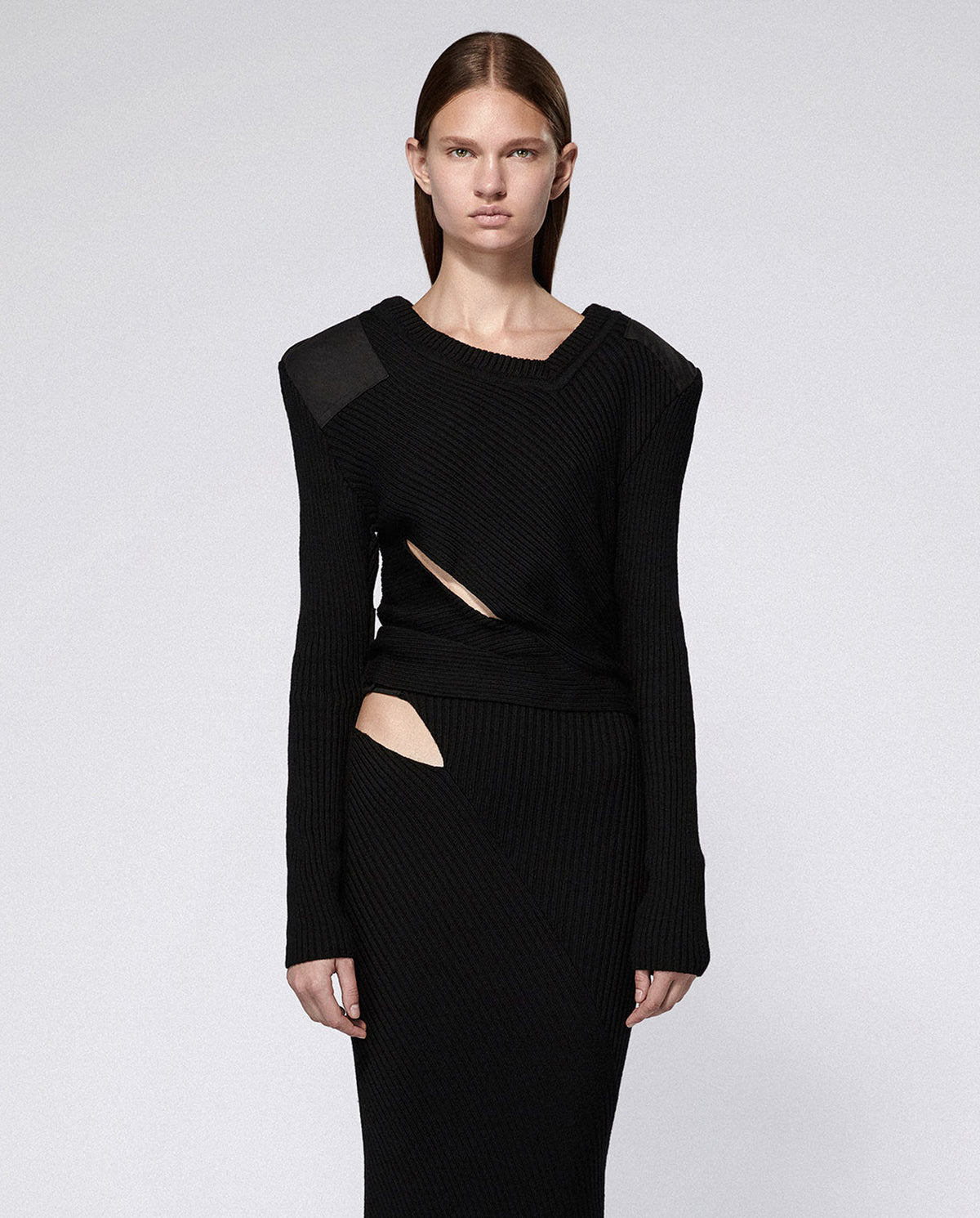 MARSHAL KNIT JUMPER BLACK